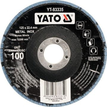 TOYA Yato lamelni disk s steblom 40x20x6 P40