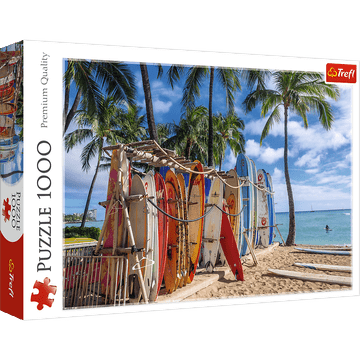 Trefl 10742 "1000 - Plaža Waikiki, Havaji