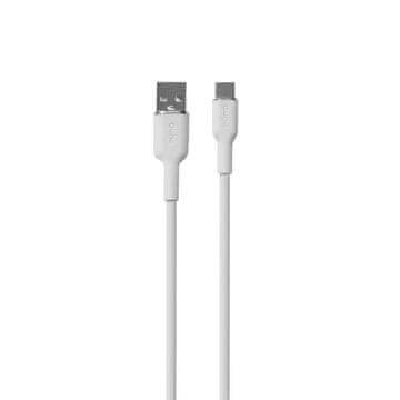 Puro Kabel przewód USB-A - USB-C 1.5m - biały