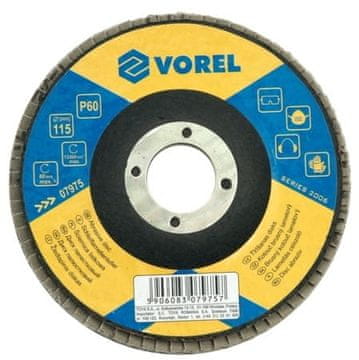 TOYA Vorel lamelni disk 125 mm P100..