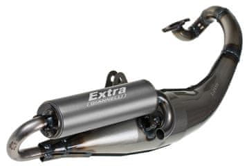 shumee Celoten izpuh Giannelli Extra V2 Titanium, Minarelli vodoravni LC (E), Aerox / Nitro / Jog / F12 / F15 / SR 50