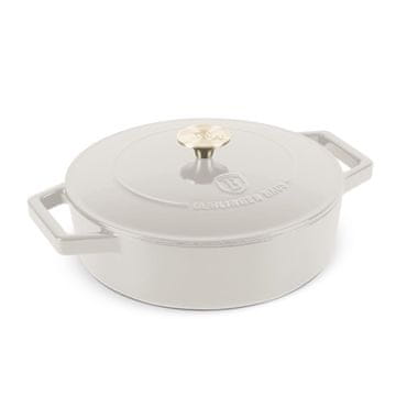 Berlingerhaus Emajliran lonec iz litega železa 2,57 l 26 cm berlinger haus Strong Mold Sahara BH-6530