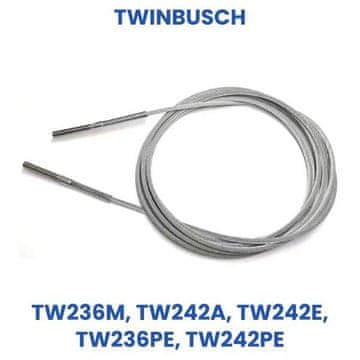 shumee Zamenjava Twin Busch: Jeklena dvižna žica za TW236M, TW242A, TW242E, TW236PE, TW242PE