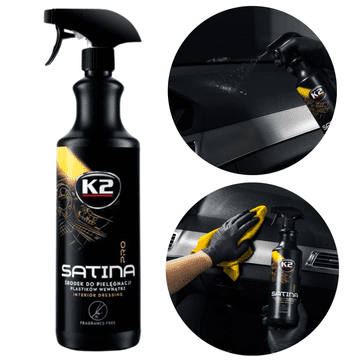 K2 Notranje sredstvo za premazovanje plastike v kokpitu K2 satina PRO 1L brez vonja