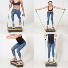 shumee Vibracijska platforma za vadbo celega telesa, vibrirajoči fitnes masažer Riborn