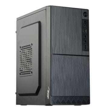 Akyga Ohišje Micro ATX za računalnik Akyga AK35BK PC Tower, 2x USB 2.0, črne barve