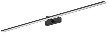 shumee Stenska svetilka nad ogledalom LED 24W 120 cm črna venus ID-9032 Idealed