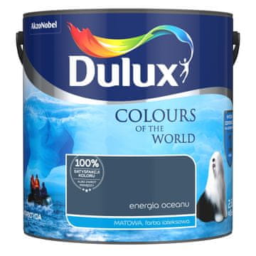 shumee Dulux Kolory Świata lateks stenska barva Ocean Energy mat 2,5 l