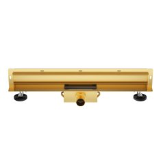 W-Drain NEXT 2v1 Linearni stenski odtok 90 cm dvostranski zlat