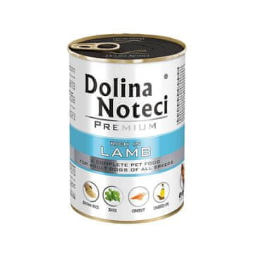 DOLINA NOTECI Dolina Noteci Premium bogata z jagnjetino - pločevinka 400 g