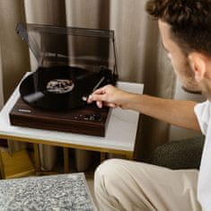 LENCO Gramofon Lenco LS-15WD z vgrajenimi zvočniki in Bluetoothom