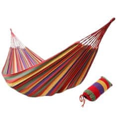 TOP GIFT Vrtna viseča mreža UU29 za 2 osebi, gugalnica, prevleka za ležalnik 200x160 cm + vrvi