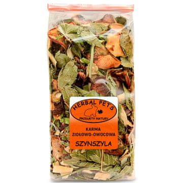 HERBAL PETS Herbal Pets - Zeliščna in sadna hrana za činčile 150 g