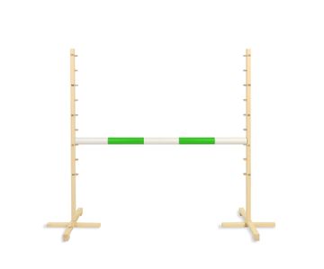 BB Ograja za skakanje za hobi konje 120 cm, zelena greda