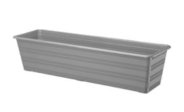 shumee Draco balkonski cvetlični lonec 60 cm siva verdenija