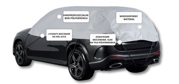 shumee Polprevleka za SUV L Auto Tarpaulin Exclusive mehka