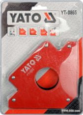 YATO Varilni magnetni kotnik 122x190x25 mm YT-0865 yato