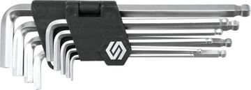 TOYA Vorel imbus ključi 9 kosov CrV kroglica 2,5-10 mm