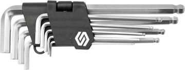 TOYA Vorel imbus ključi 9 kosov CrV kroglica 2-10 mm
