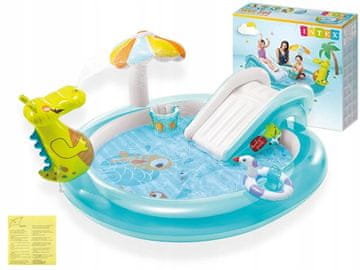 Intex Napihljiv igralni center Krokodil #57165