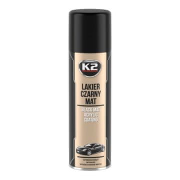 K2 L340 Mat črni lak 500 ml