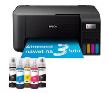 Epson Večfunkcijski tiskalnik Epson EcoTank L3270 A4, barvni, Wi-Fi, črna