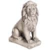 shumee Siva betonska skulptura leva Vrtna figura leva v slogu art deco