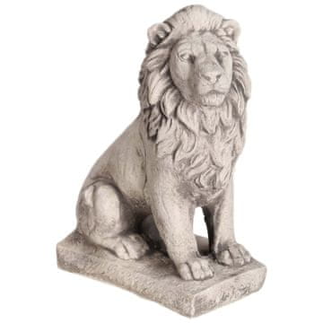 shumee Siva betonska skulptura leva Vrtna figura leva v slogu art deco