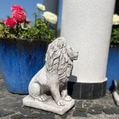 shumee Siva betonska skulptura leva Vrtna figura leva v slogu art deco