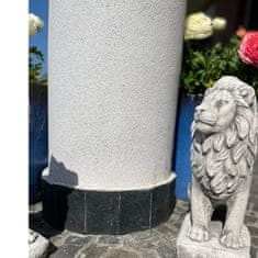 shumee Siva betonska skulptura leva Vrtna figura leva v slogu art deco