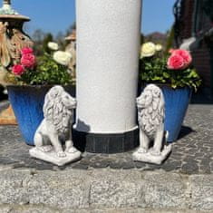 shumee Siva betonska skulptura leva Vrtna figura leva v slogu art deco