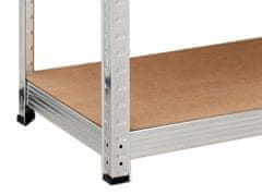 Gockowiak 5-nivojski regal za shranjevanje 625 kg 150 x 75 x 30 cm