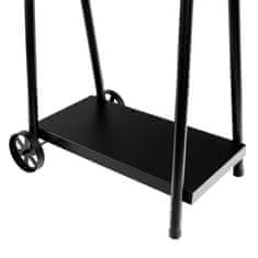 Vrtni žar na oglje s sodčkom in kaminom 53x29 N