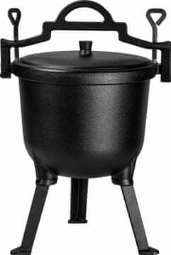 Kraft&Dele Lovski kotliček / Litoželezni lonec 8L KD4186