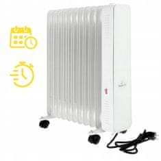 shumee Oljni radiator Oslo 2500W Bel WiFi