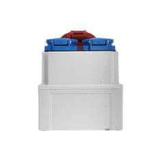 tp electric Prazno ohišje razdelilne omarice brez ožičenja z vtičnicami 16A 400V 2x 230V Schuko VDE prazna električna razdelilna omarica TpE 0486