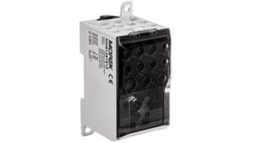 shumee Razdelilni blok - distribucijski OJL280A črne barve vhod: 1xAl/Cu 35-120 izhod: 2x6-35mm2/5x2,5-16mm2/4x2,5-10mm2 1000V MAB1281S10