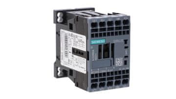Siemens Železniški kontaktor S00 AC-3 4kW / 400V 1R 24VDC 0,7...1,25 US z varistorsko vzmetno povezavo za PLC krmiljenje 3RT2016-2XB42