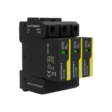 Saltek PV prenapetostni odvodnik tip 2 40kA SLP-PV1500 V/Y do 1500V DC Varistor za DIN-letev Fotovoltaični prenapetostni odvodnik