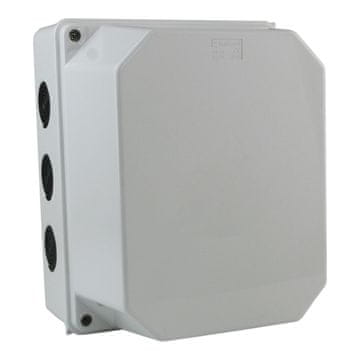 shumee Nadometna doza z uvodnicami, dimenzije/notranje 240x190x170 mm, 12 membran z visokim pokrovom IP66 010.PG.CA.G M-L 2749