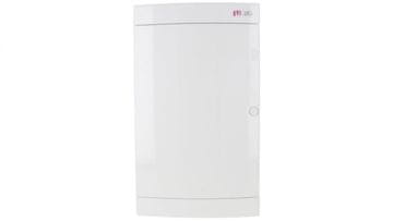 shumee 3x12 nadometna multimedijska razdelilna omarica s ploščo in vtičnico / IP 40 400V AC / ECT36PO media 001101303