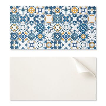 COLORAY Samolepilna dekoracija z grafiko za pisarno ali delovno sobo 120x60 cm Mozaični vzorci v aranžmaju