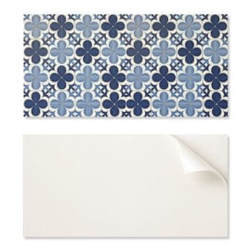 COLORAY Dekorativna plošča z grafiko, 120x60 cm, geometrijski cvetlični vzorec