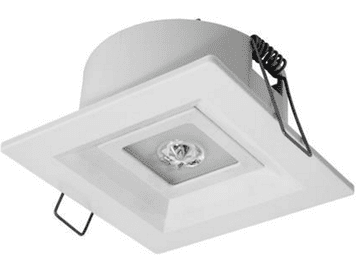 shumee Zasilna svetilka Lovato P ECO LED 1W 125lm (opcijsko za hodnik) 1h enonamenska bela lvpc/1W/E/1/SE/AT/WH