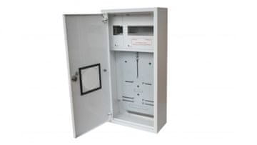 shumee Kovinska razdelilna omarica za elektronski števec 1 X TL 3F + 11 varnostno zaklepno okno RAL 9003A-RZ12E