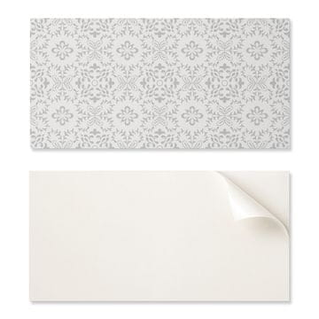 COLORAY PVC plošča z motivom, enostavna dekoracija za jedilnico 120x60 cm, cvetlični vzorec z detajli