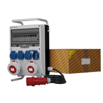 DOK RAZDELILNIK ZA ZGRADBE NA STOLICI S KABLOM TD S/FI 32A 16A IP67 4X230V