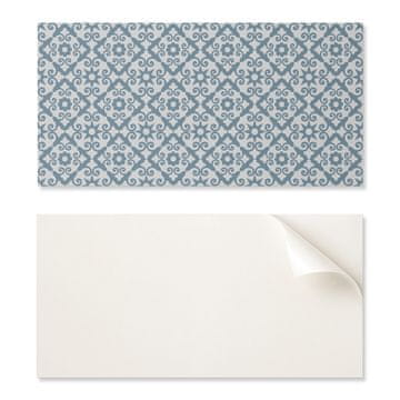 COLORAY Dekorativne ploščice z grafiko, samolepilni vzorec z ornamenti in rožami, 10x40x20 cm