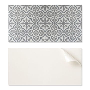 COLORAY Dekorativna vinilna stenska plošča s potiskom 100x50 cm mozaični vzorec z ornamenti
