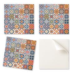COLORAY Dekorativne vinilne samolepilne ploščice z vzorcem mozaika 9x30x30 cm